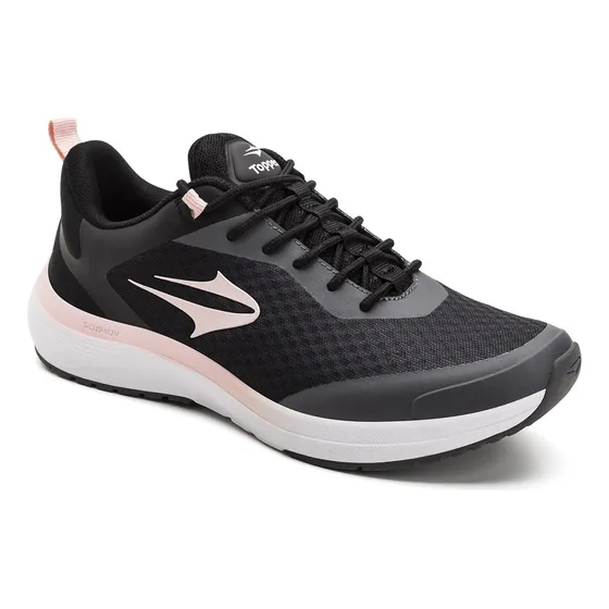 Zapatilla Topper Asphalt Negro/rosa Wood