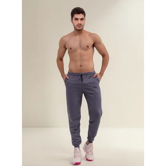 Calça Moletom Flanelado Masculina Tamanho Especial C/bolso