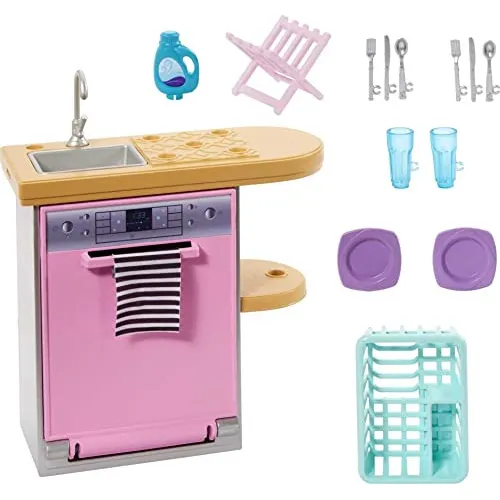 Muebles Y Accesorios De Barbie, Conjunto De Decoración