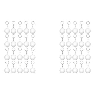 Paquete De 40 Llaveros De Voleibol Para Regalos De Fiesta, V Paquete De 40 Llaveros De Voleibol Para Regalos De Fiesta, V