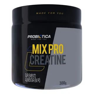 Suplemento Creatina Mix Pro Probiotica Monohidratada Com Carboidrato Creatine Em PĂł Pura Sem Sabor Pote 300g Suplemento Creatina Mix Pro Probiotica Monohidratada Com Carboidrato Creatine Em PĂł Pura Sem Sabor Pote 300g