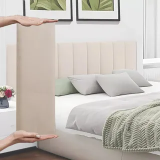 Cabeceira Cama Box Casal Kit C/ 7un Modulos Adesivo Dubai Cabeceira Cama Box Casal Kit C/ 7un Modulos Adesivo Dubai