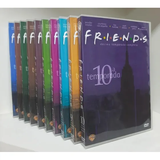 Box Friends Completo - 40 Dvds - Dublado E Legendado