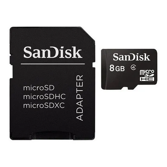Memoria Sandisk De 8 Gb Nuevas Y Selladas En Su Blister