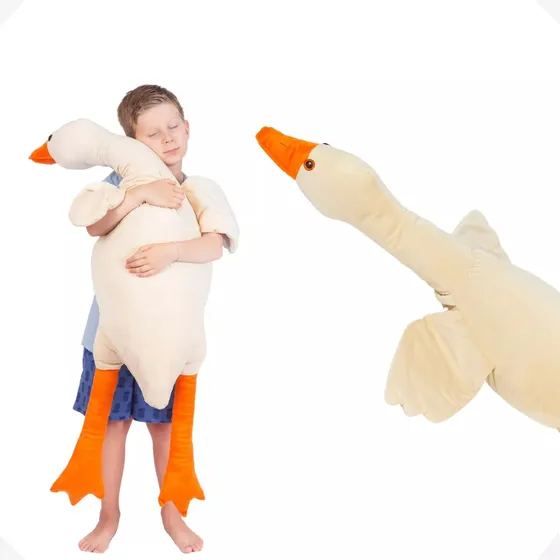 J Xuxan Travesseiro De Pato Gigante 1,40 Cm Recheado