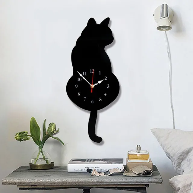 Reloj Pared Creativo Acrilico Para Bricolaje Pendulo Cola No