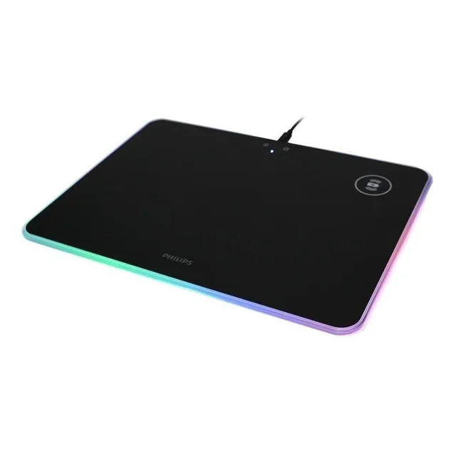 Mouse Pad gamer Philips SPL7504 de rígido 35cm x 25cm negro