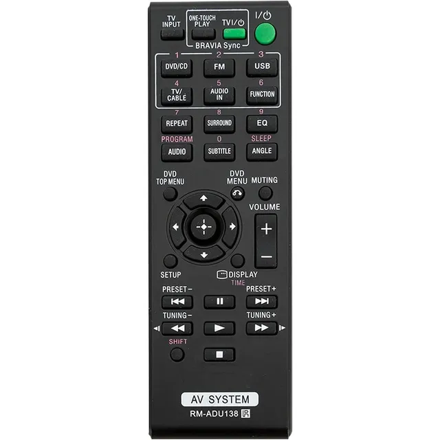 Control Remoto Para Sony Muteki Hometeather Receiver