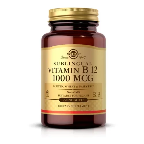 Vitamin B12 1000mcg Sublingual 250 Unidades Sabor Unflavored