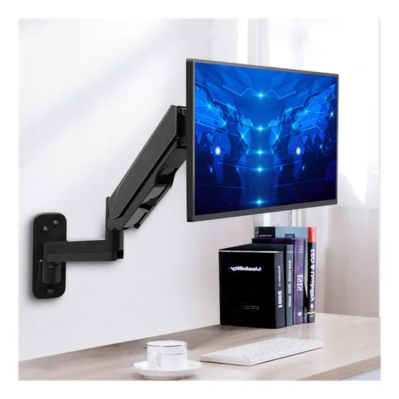 Soporte Montaje Pared Ga Brazo Monitor Resorte Ajustable Lcd
