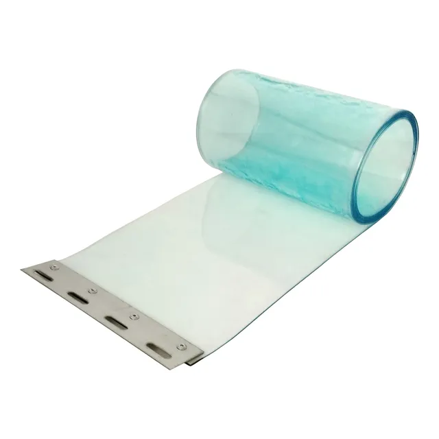 Tira C/ Pendural De Pvc Transparente - 2,0 X 300mm X 5,50mt