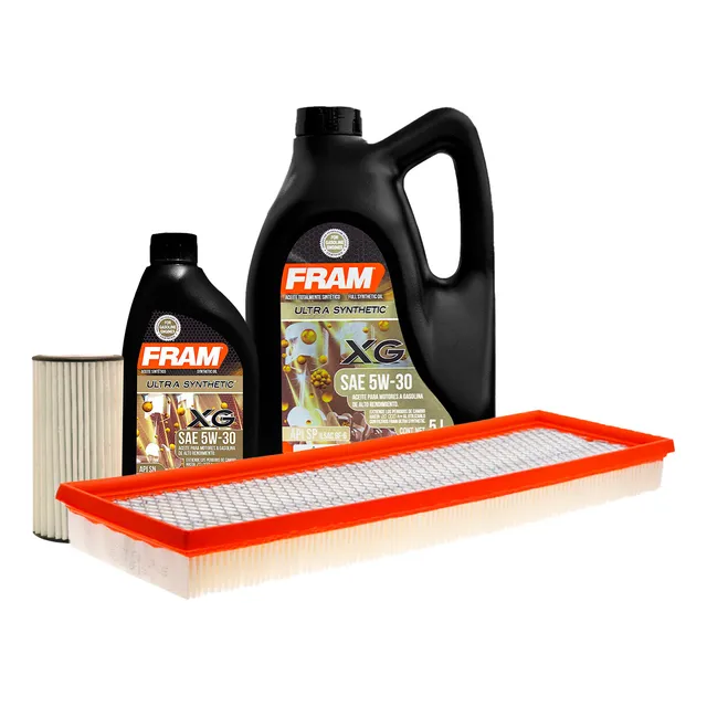 Aceite Sintético 5w30 2 Filtros Jetta L5 2.5l 05-09 Fram