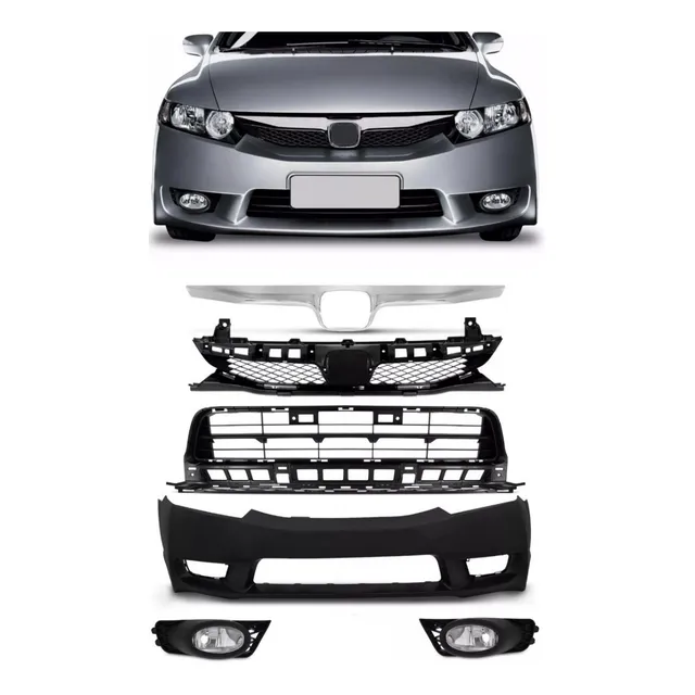Kit Transformação Parachoque New Civic 2009 2010 2011