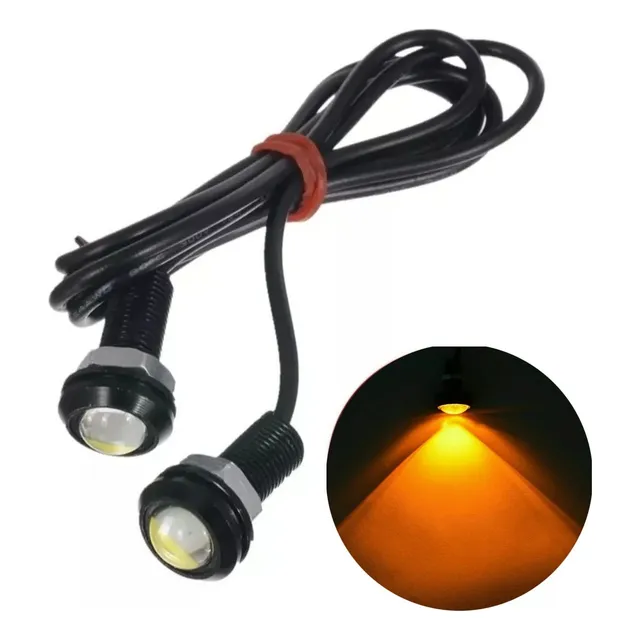 X2 Ojo Águila Luces Led Lupa 23mm 9w Auto Tuning Universal