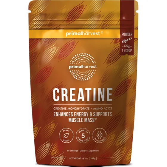 Suplemento De Creatina En Polvo Primal Harvest 300 G (60 Por