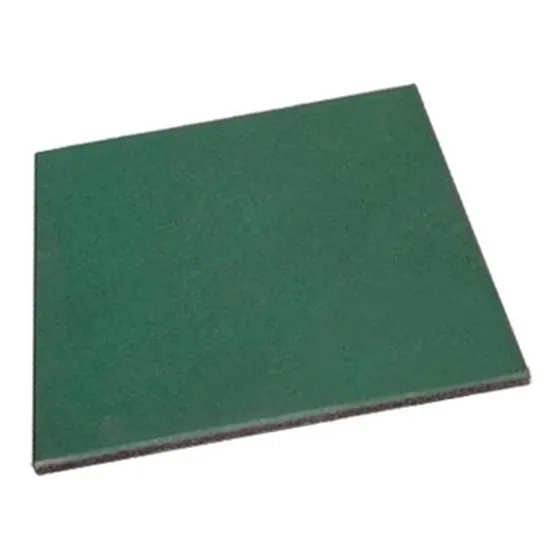 Pack 4 Palmetas Caucho Reciclado Pastelon Piso 50x50x2,5mm