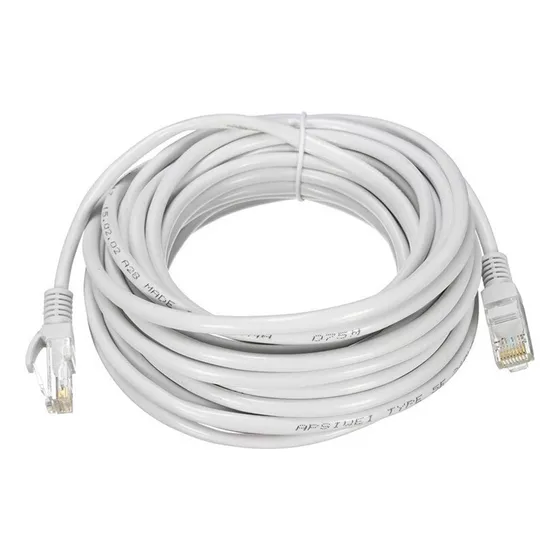 Cable Ethernet De Red Internet X 20 Metros Wifi Router Pc