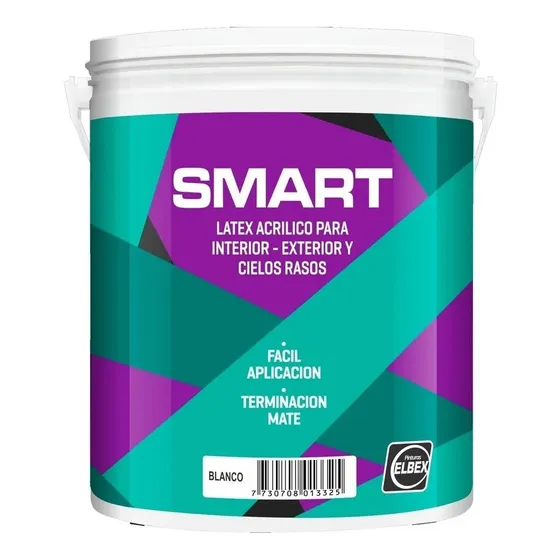 Pintura Interior Exterior Cielos Smart 18litros  Elbex