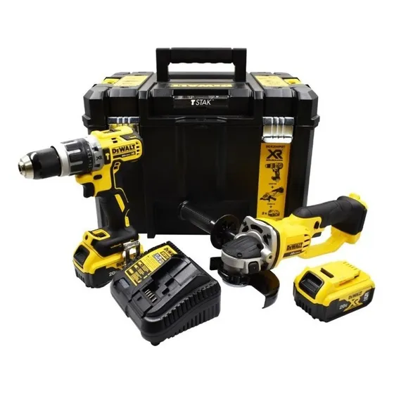 Taladro Percutor Y Esmeril Inalambrico 5ah Dck209p2t Dewalt