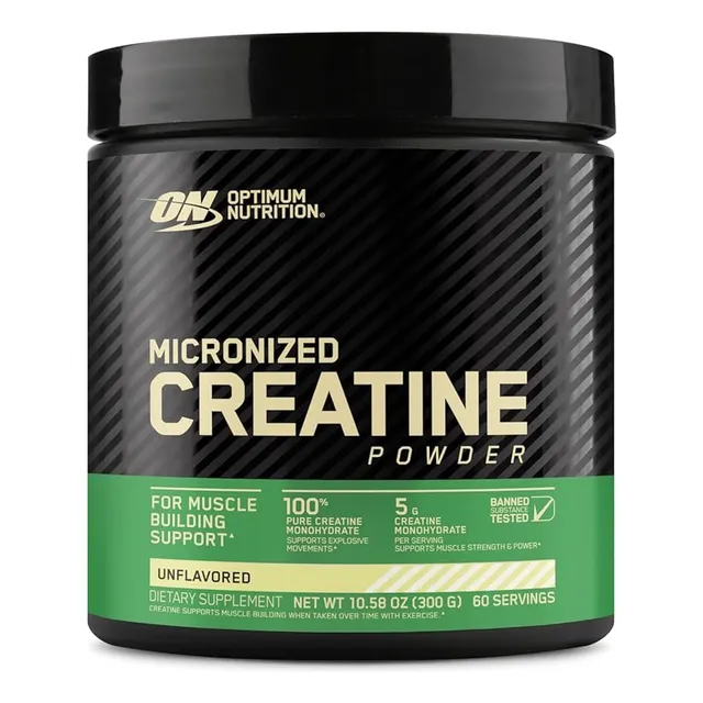 Creatina Monohidratada Optimum Nutrition Micronizada 60svc