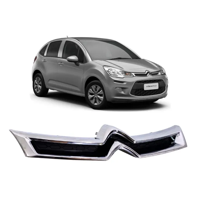 Parrilla Cromada Citroen C3 2013 2014 2015 2016 2017 2018