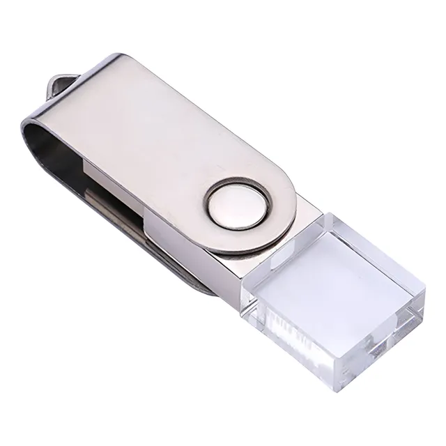 Usb Cristal Mini 8gb Kit 100 Pza