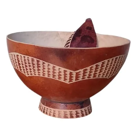 Tasa Artesanal De Totumo Mas Cuchara