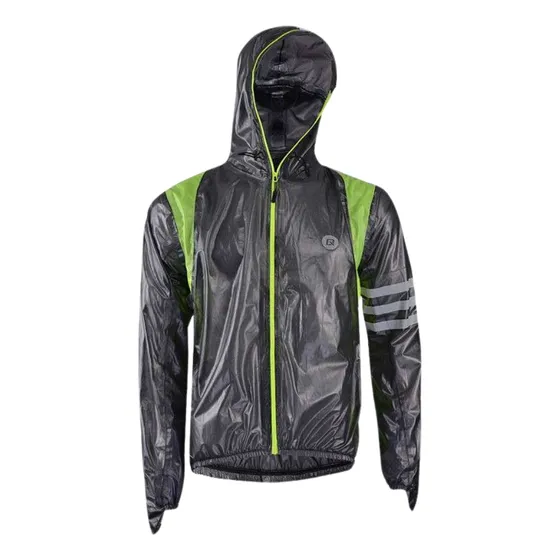 Casaca Deportiva Con Capucha Cortaviento Ypy001bk M Rockbros