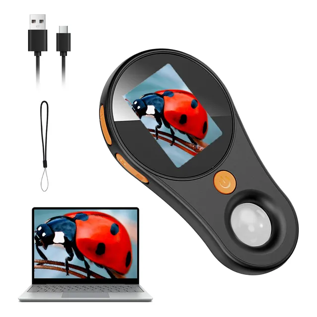 Microscópio Digital De Foco Fixo Portátil De Bolso Portátil