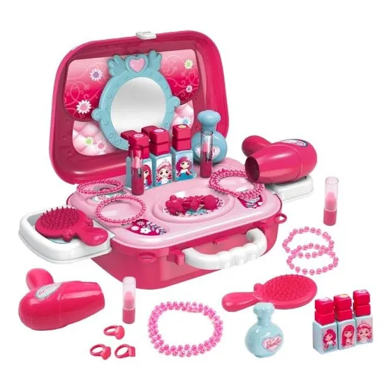Bolsa Kit De Beleza Infantil Brinquedo Para Meninas