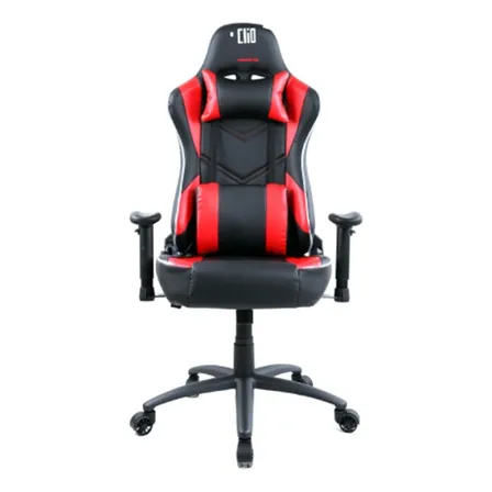 Silla Gamer Clio Clc-231 Nikari Rgb Black Red Color Negro