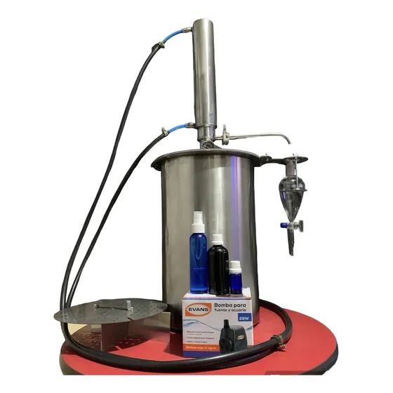 Destilador Para Extraer Aceites Esenciales 20 Lts ( 4kgs)