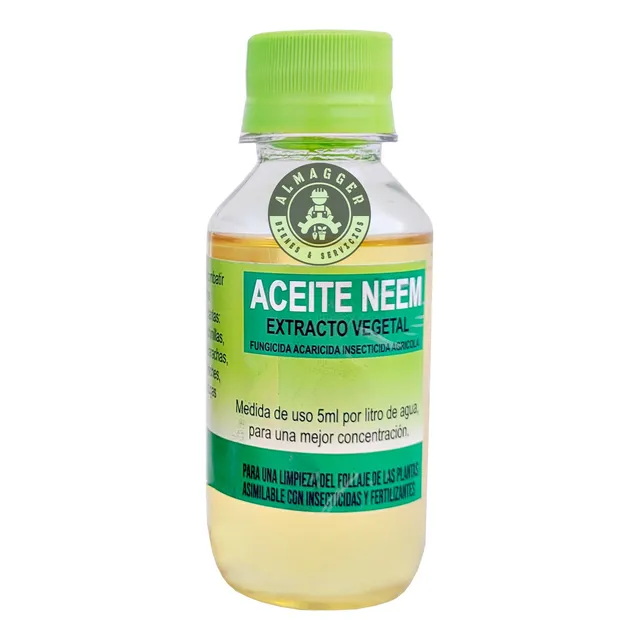 Aceite De Neem X120ml Insecticida & Fungicida