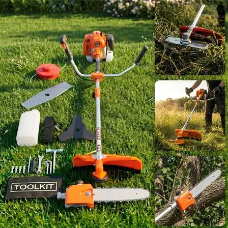 Roçadeira Gasolina Profissional 75cc Potente Motopoda KNAKASAKI por Home House 4