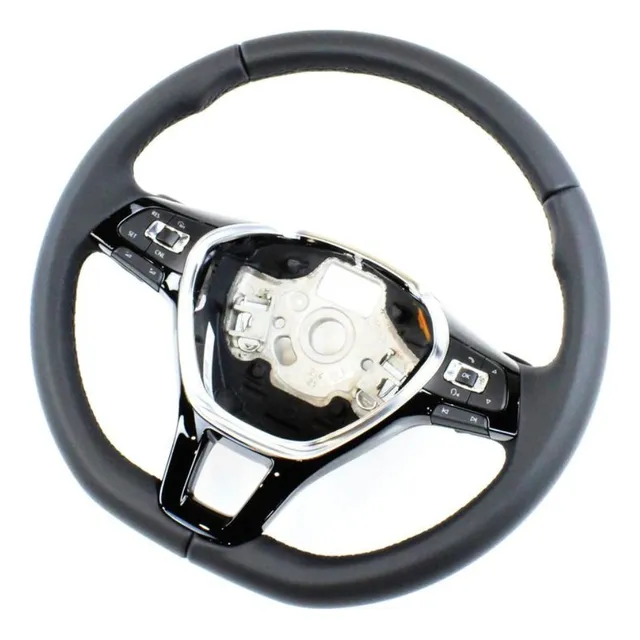 Volante Couro Paddle Shift Tcross Polo Virtus Original Vw