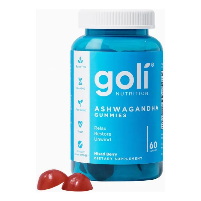 Goli Nutrition Ashwagandha 60 Gomitas Entrega Inmediata