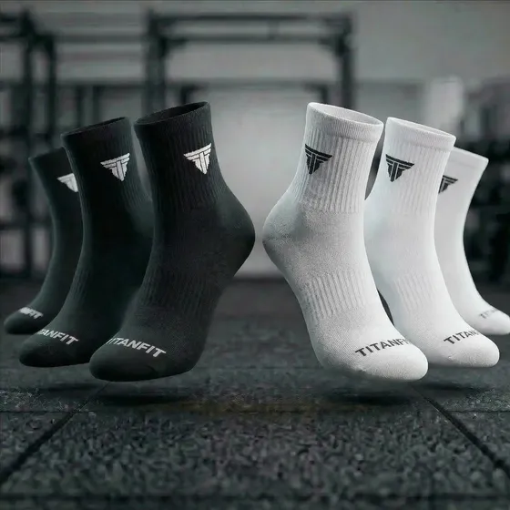 Pack Calcetines Deportivos Acolchados Running Crossfit Crew