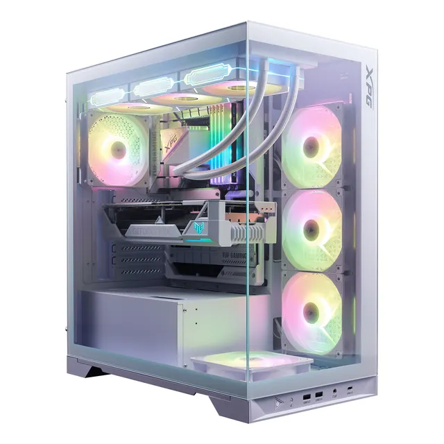 Gabinete Mid Tower Xpg Invader X Btf Atx Argb V/templado Wh