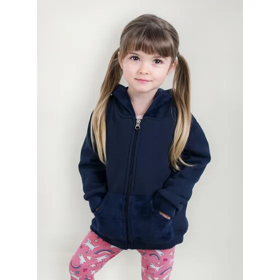 Campera Abrigo Corderito Peluche Bebé Niño Niña Gretty