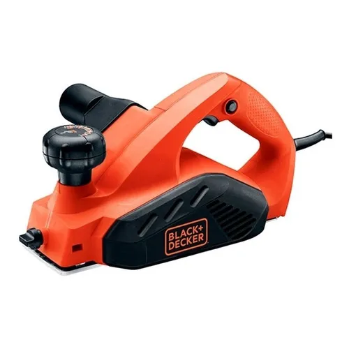 Cepilladora eléctrica profesional Black & Decker, 650 W, 110 V o 220 V, color naranja, voltaje 220 V