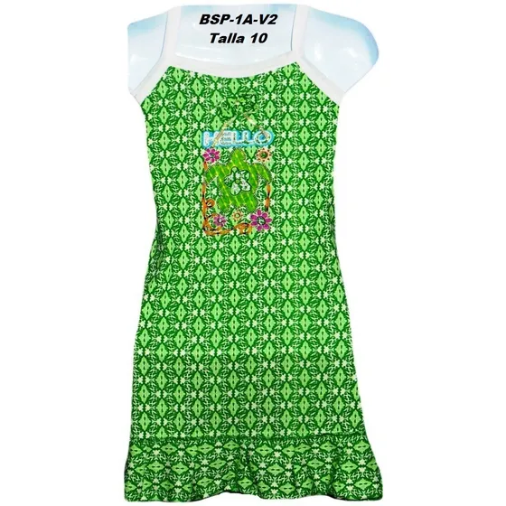 Blusas Niñas Franela Manga Corta Tiritas Estampadas Sweet