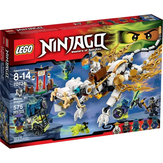 Lego Ninjago Master Of Spinjitsu 70734 Mastert Wu Dragon