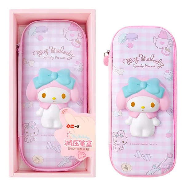 Cartuchera Sanrio Con Squishy Antiestrés Original