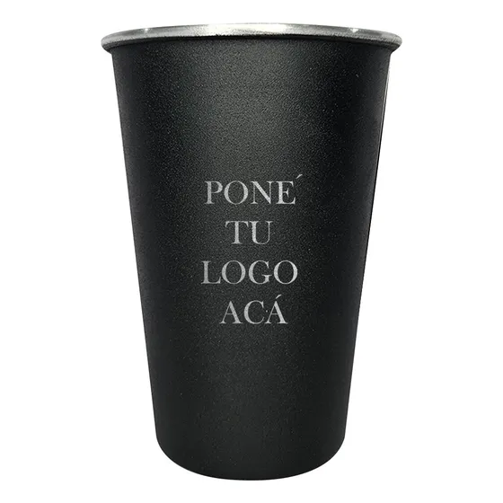 Vaso Personalizado Grabado Laser - Aluminio Fernetero