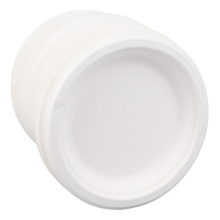 Platos Desechables De Alta Calidad Compostable 125 Piezas Platos Desechables De Alta Calidad Compostable 125 Piezas