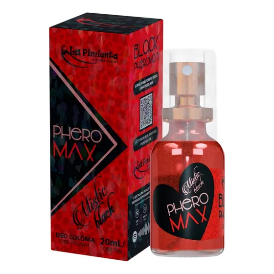 Perfume Afrodisíaco Para Atrair Mulher Phero - Mistic Black