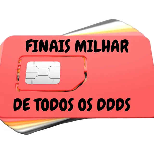 Números De Fácil Memorização Finais Milhar