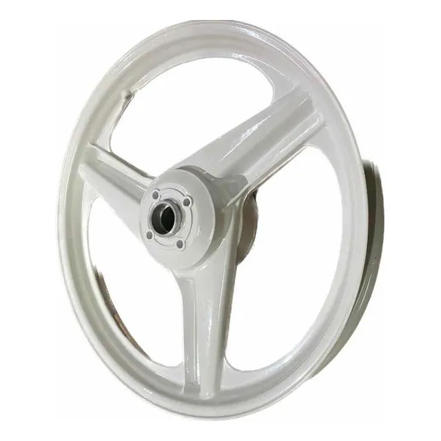 Llanta Trasera Ciclomotor Zanella Sol Blanca Original Nueva.