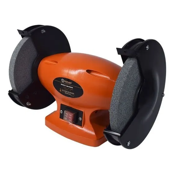 Amoladora De Banco 8'' 1hp Toyaki Tk-eb8 Color Naranja Oscuro Frecuencia 60
