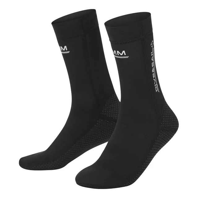 Calcetine Neopreno Para Agua 0.118 In Pegado Costura Ciega